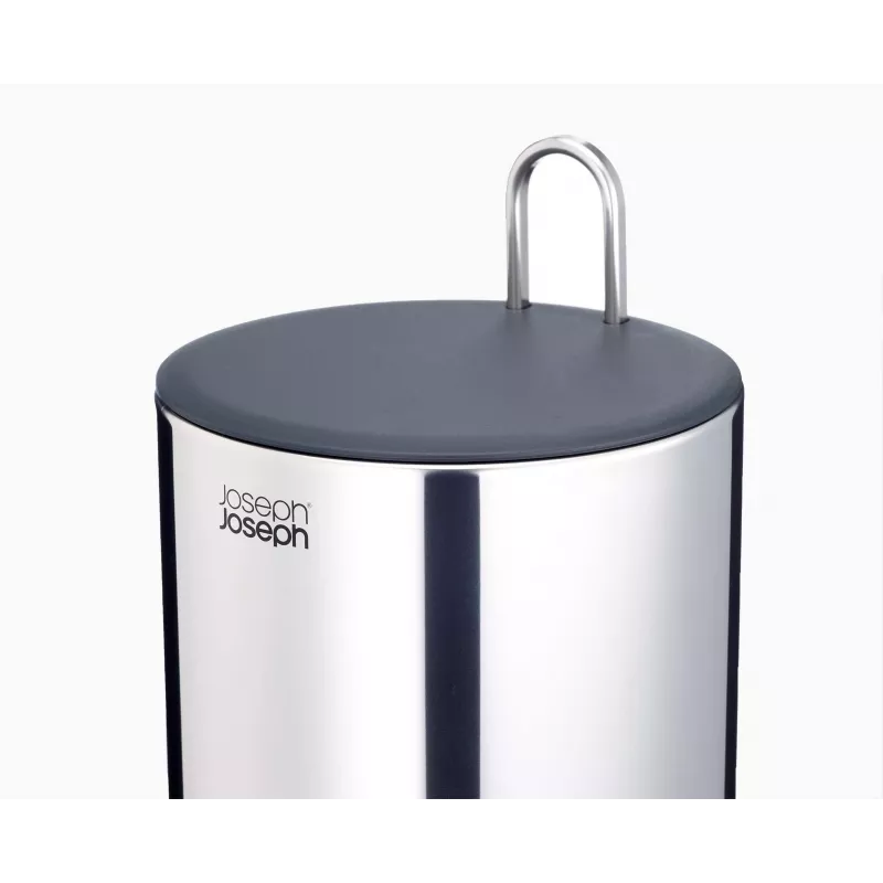 Joseph Joseph EasyStore Luxe portarotolo WC in acciaio inox con vano nascosto