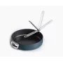 Joseph Joseph Space padella antiaderente ceramica con manico pieghevole 30 cm blu