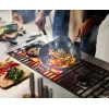 Joseph Joseph Space wok antiaderente ceramica con manico pieghevole 32 cm blu