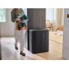 Joseph Joseph Tota Twin Luxe 90L separatore biancheria nero
