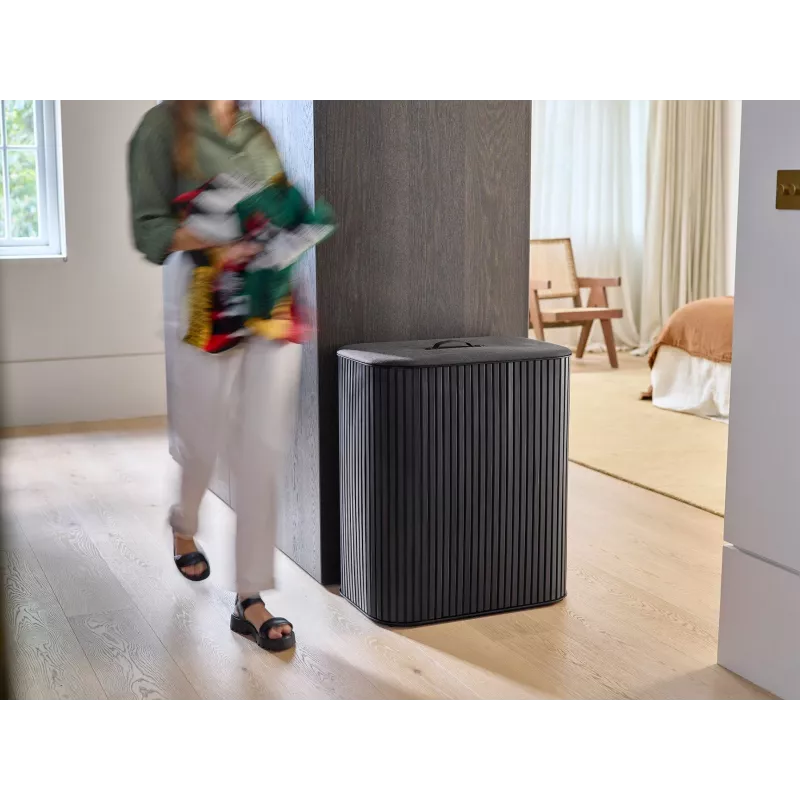 Joseph Joseph Tota Twin Luxe 90L separatore biancheria nero
