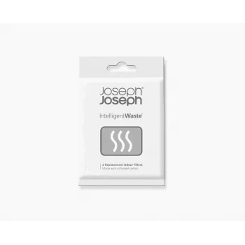 Joseph Joseph Black Filtro antiodore di ricambio (confezione da 2)