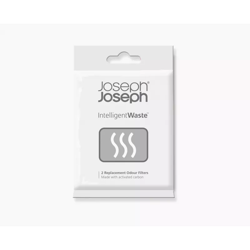 Joseph Joseph Black Filtro antiodore di ricambio (confezione da 2)