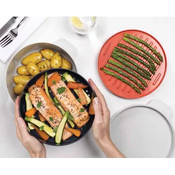 Joseph Joseph M-Cuisine set cottura microonde 4 pezzi arancione