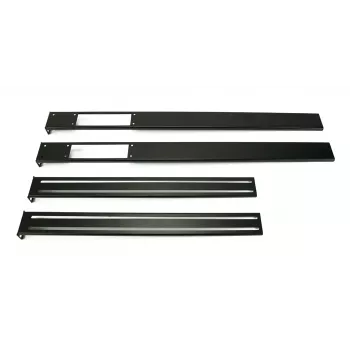 tvONE RM-110 kit guide rack posteriori - nero - supporto 19 pollici 1RU