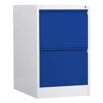 Phoenix Safe FC1002GBK armadio per faldoni 2 cassetti, blu