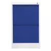 Phoenix Safe FC1002GBK armadio per faldoni 2 cassetti, blu