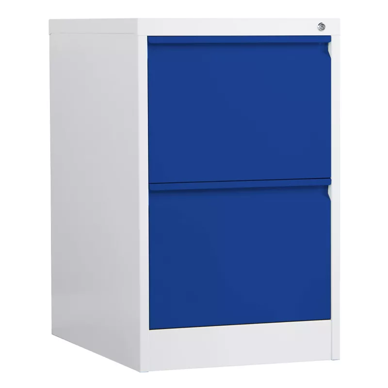 Phoenix Safe FC1002GBK armadio per faldoni 2 cassetti, blu