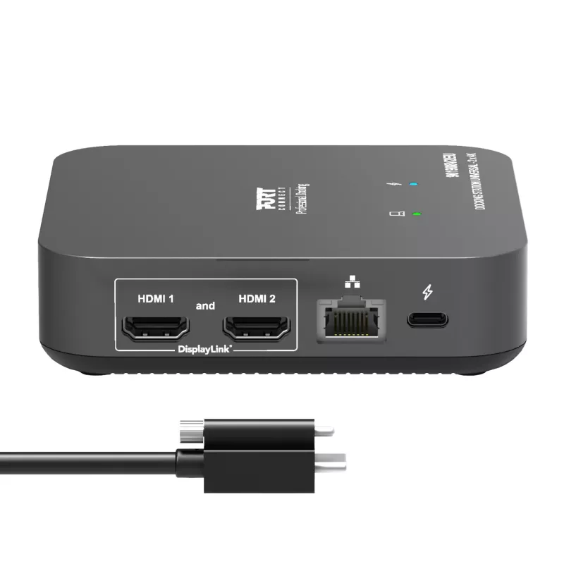 PORT Designs docking station universale - 2 x 4K 2 HDMI con alimentatore - EU