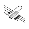 PORT Designs docking station USB-C 9-in-1 con HDMI 4K e 85W PD - Space Grey
