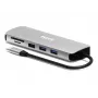 PORT Designs docking station USB-C 9-in-1 con HDMI 4K e 85W PD - Space Grey