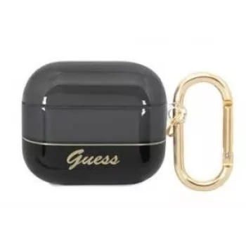 Guess Apple AirPods 3 Custodia Translucent nera