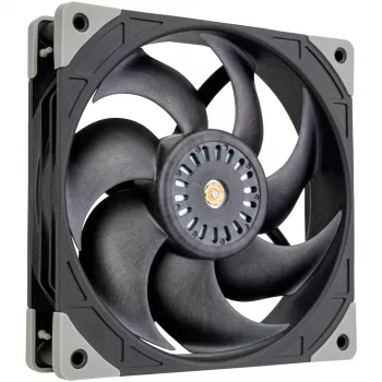 Ventola per case SilverStone SST-FHL140 140mm nera, 4-Pin PWM, Hydraulic Bearing, 0-1500 RPM, 92,5 CFM