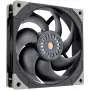 Ventola per case SilverStone SST-FHL140 140mm nera, 4-Pin PWM, Hydraulic Bearing, 0-1500 RPM, 92,5 CFM