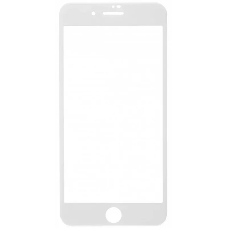 EVELATUS Apple iPhone 7 Plus/8 Plus 2.5D Full Cover Japan Glue Glass Anti-Static Bianco