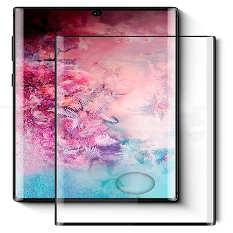 Evelatus Samsung Galaxy Note 10 PLUS 2.5D Full Cover Vetro Colla Giapponese Antistatico