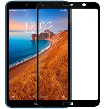 Evelatus Xiaomi Redmi 7A 2.5D Full Cover Japan Glue Glass Anti-Static Pellicola protettiva