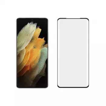 Evelatus Samsung Galaxy S21 Ultra 3D Full Cover Japan Glue Glass Anti-Static Pellicola protettiva