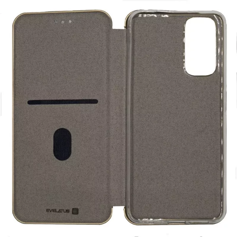 Evelatus Custodia a libro per Xiaomi POCO M3 / Redmi 9T / Redmi Note 9 4G - oro