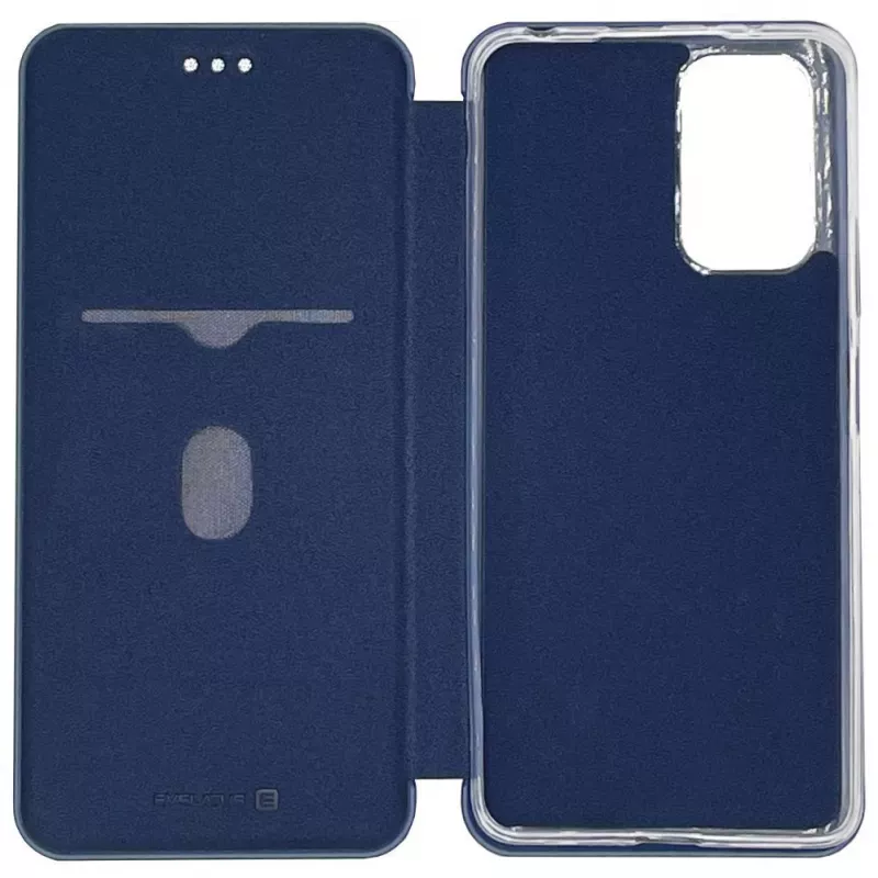 Evelatus Book Case per Xiaomi Redmi Note 10 Pro - Blu scuro