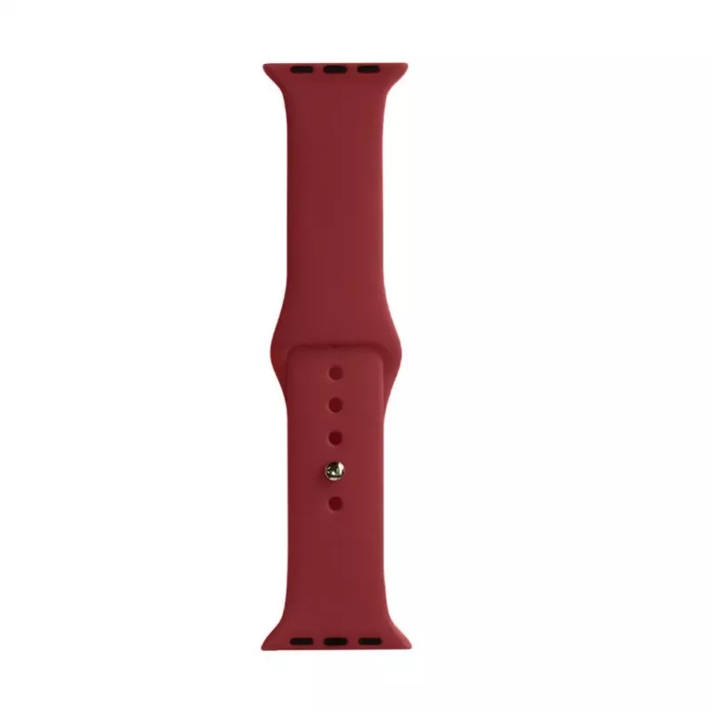 Evelatus Cinturini in silicone Loop per Apple Watch 42/44/45mm (140mm M/L) prugna
