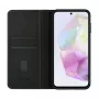 Evelatus Samsung Galaxy A35 Custodia a libro con chiusura nera