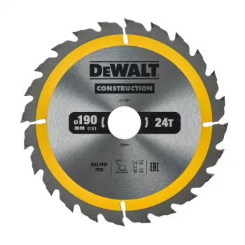Lama circolare DEWALT 190x30mm 24T +16° Super Thin Kerf TCT