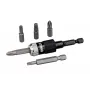 Set di punte per avvitatore DEWALT DT71514 Impact Torsion, 6 pezzi, 25mm, PZ2/PH2/T20/T25