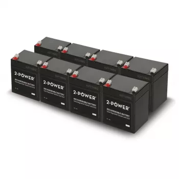 2-Power kit batteria di ricambio solo celle - batteria - 5000 mAh