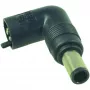 2-POWER TIP6005A connettore per alimentatore notebook - connettore maschio DC 5,5 mm x 2,5 mm - nero