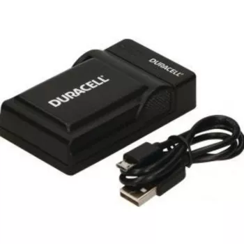 Duracell DRP5958 caricabatterie da interno USB per Panasonic DMW-BNB9E - nero - 5V