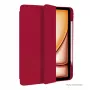 Eiger Custodia folio rossa con supporto magnetico rinforzato e porta stylus per Apple iPad Air 13 (2024-2025)/Pro 12.9 (2018-2023) - EIGER®