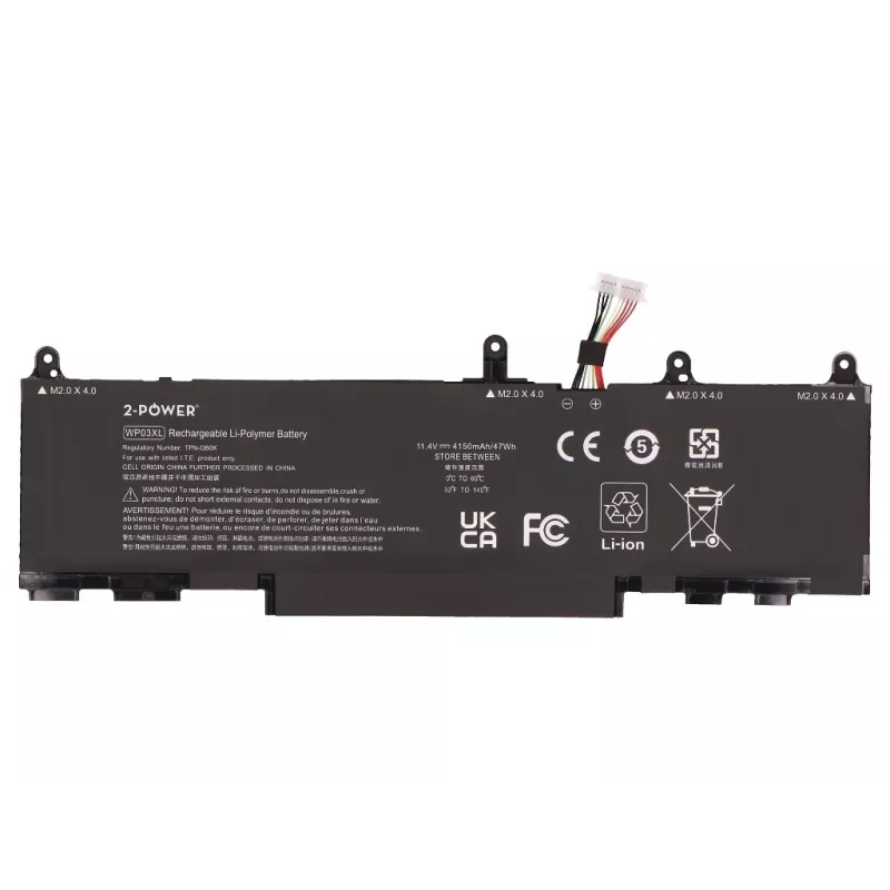 2-Power batteria principale HP Elitebook 830 G9 - 47 mAh