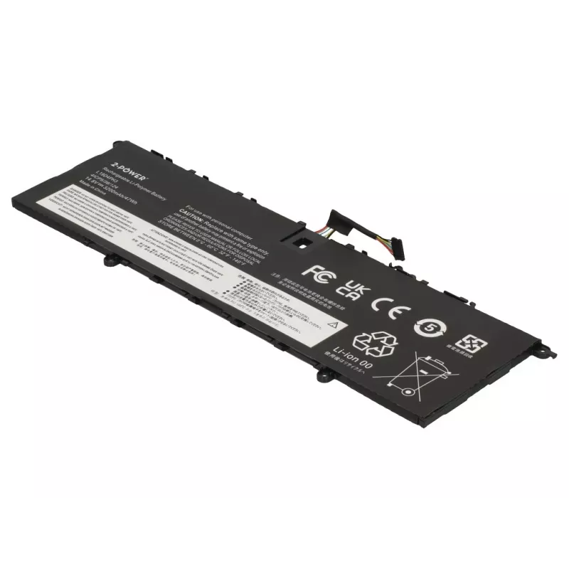 2-Power batteria principale per Lenovo Yoga Slim 7 Pro-14ACH5 O 82N5 - 47 Wh