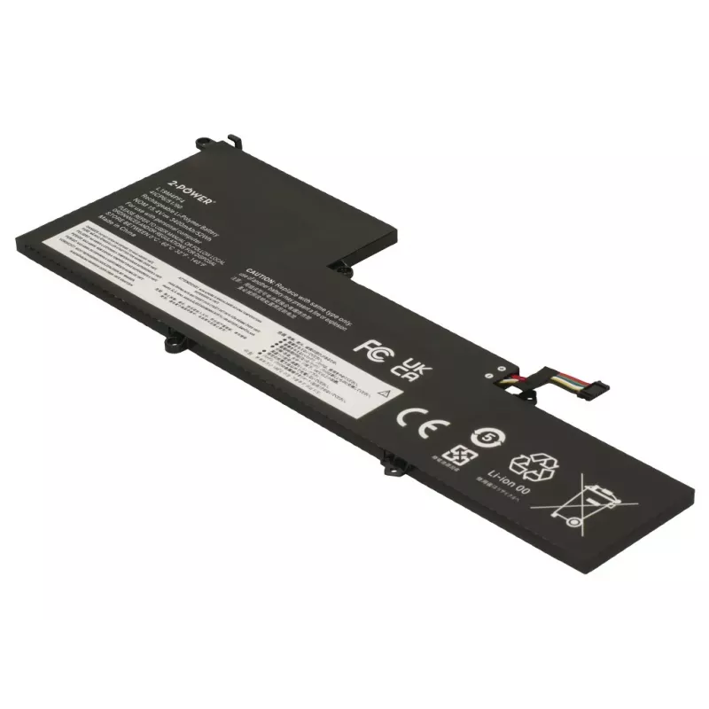 2-Power batteria principale per Lenovo Yoga Slim 7 14 - 52,5 Wh, 11,52 V, 3 celle Li-Ion