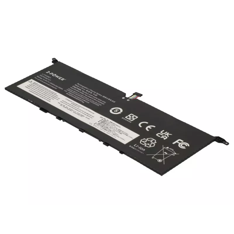 2-Power batteria principale per Lenovo Yoga S730-13IML - 2600 mAh