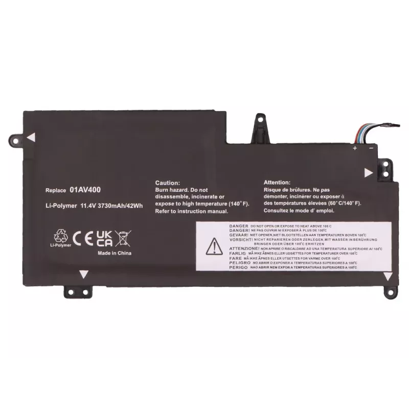 2-Power batteria principale per Lenovo ThinkPad 13 Gen 1 / Gen 2 - 42 Wh