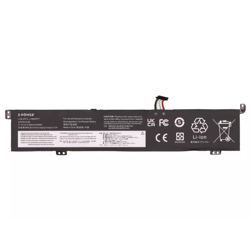 2-Power batteria principale Lenovo ThinkBook 15p - batteria - 46 Wh
