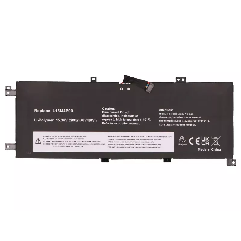 Batteria principale 2-Power per Lenovo ThinkPad L13 Yoga - 46 mAh