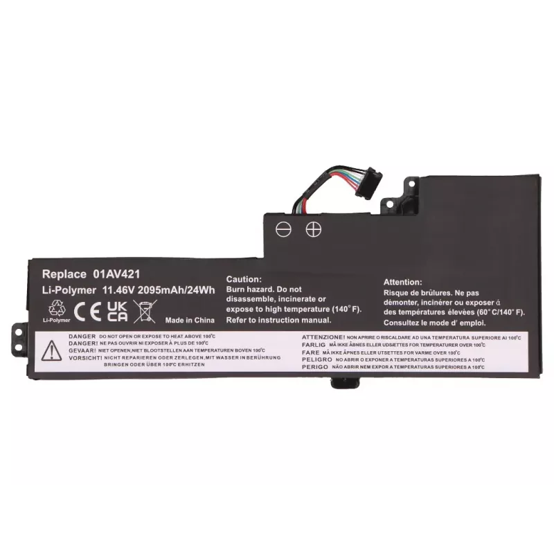 Batteria principale 2-Power per Lenovo ThinkPad T470 - 2000 mAh