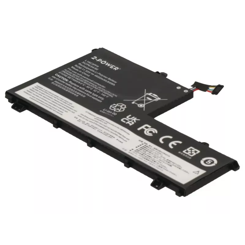 Batteria principale 2-Power per Lenovo ThinkPad 15-IIL 20SM - 53 mAh