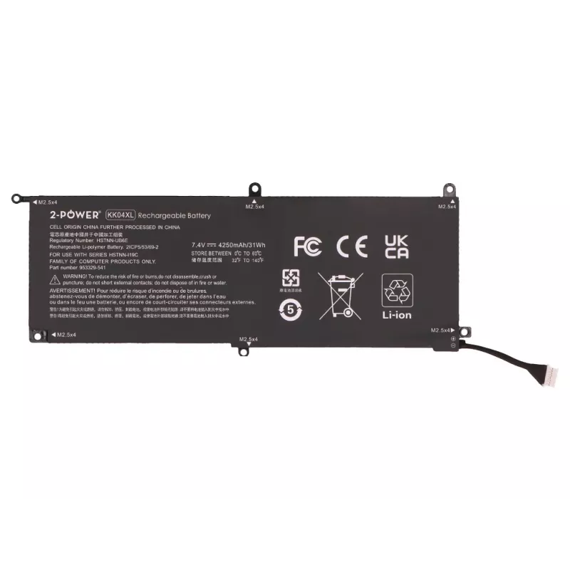 Batteria principale 2-Power per ASUS Pro Tablet x2 612 G1 - 4250 mAh