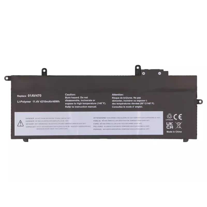 Batteria principale 2-Power per Lenovo ThinkPad X280 (20KF/20KE) - 48 Wh Li-Ion