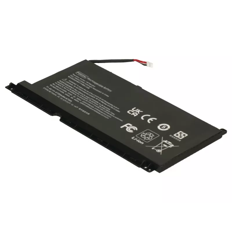 Batteria principale 2-Power per HP 15-dk0020TX - 11,4V 4150mAh litio-ione
