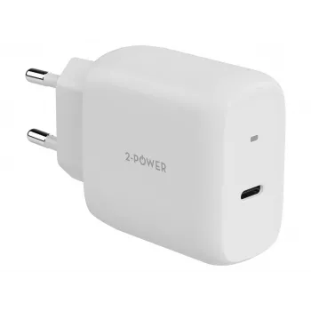 Caricabatterie da parete 2-Power 45W PD GaN 1 x USB-C