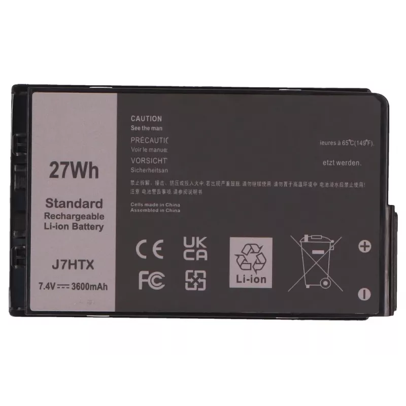 2-Power batteria principale per Dell Latitude 12 7212 - 3600 mAh