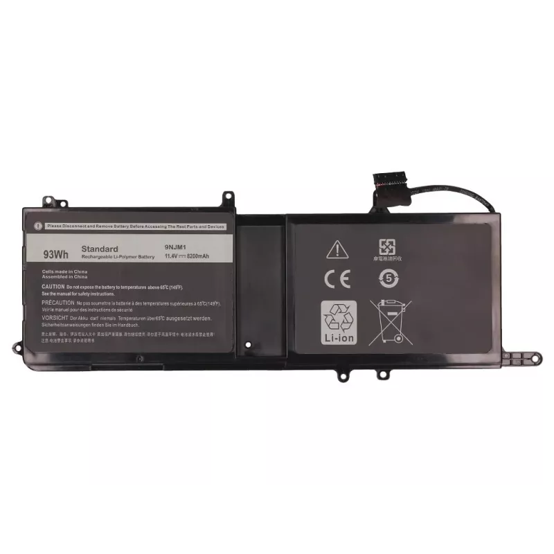 2-Power batteria principale per Dell Alienware 15 R3 R4 17 R4 R5 - 93 Wh
