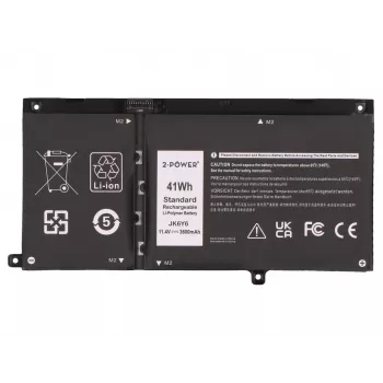 2-Power batteria principale per Dell Vostro 5502 - 11,4 V 3600 mAh