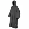 Trekmates Deluxe poncho - nero/nero