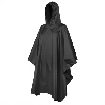 Trekmates Tour poncho - nero/nero